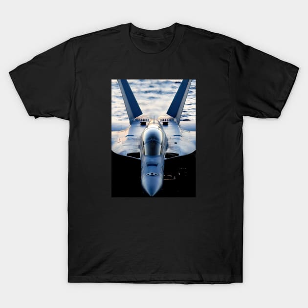 F18 Hornet NAVY T-Shirt by Aircraft.Lover